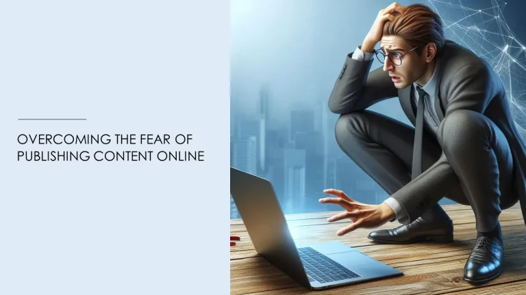 fear of publishing online